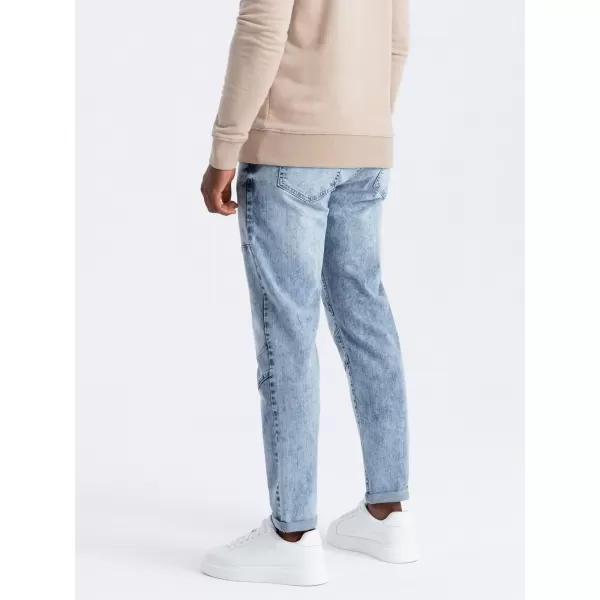  Pánské džíny OMBRE OM-PADP-0161 BLUE 