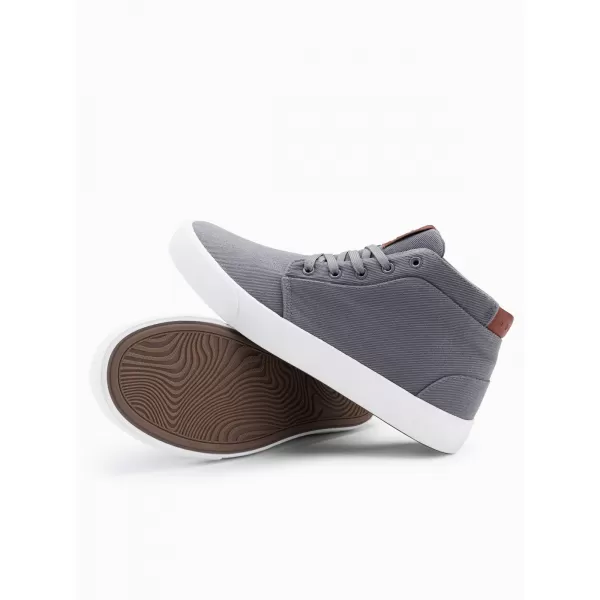  Pánské boty OMBRE OM-FOTH-0156 GRAY 