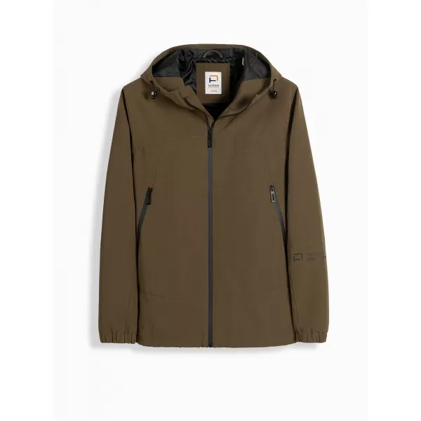  Pánská bunda OMBRE OM-JANP-0191 BROWN 