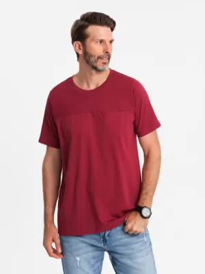 Pánské triko OMBRE OM-TSCT-0171 RED