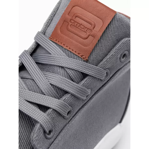  Pánské boty OMBRE OM-FOTH-0156 GRAY 