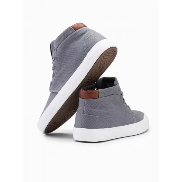  Pánské boty OMBRE OM-FOTH-0156 GRAY 