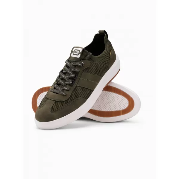  Pánské boty OMBRE OM-FOSL-0154 OLIVE 
