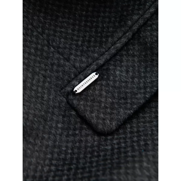  Pánský kabát OMBRE OM-COWC-0121 GRAPHITE 