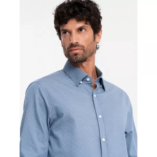  Pánská košile OMBRE OM-SHCS-0175 BLUE 