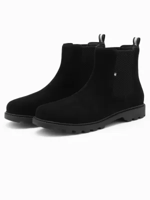 Pánské boty OMBRE OM-FOBO-0173 BLACK