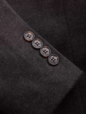Pánské sako OMBRE OM-BLZB-0131 BLACK MELANGE