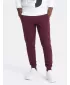 Pánské tepláky OMBRE OM-PABS-0174 MAROON