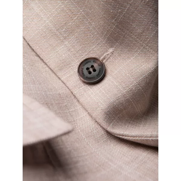  Pánské sako OMBRE OM-BLZB-0128 LIGHT BEIGE 