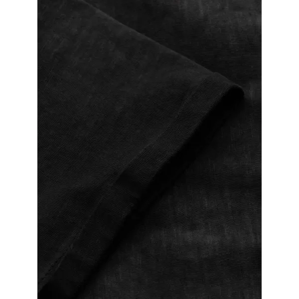  Pánské triko OMBRE OM-TSCT-22SS-002 BLACK 