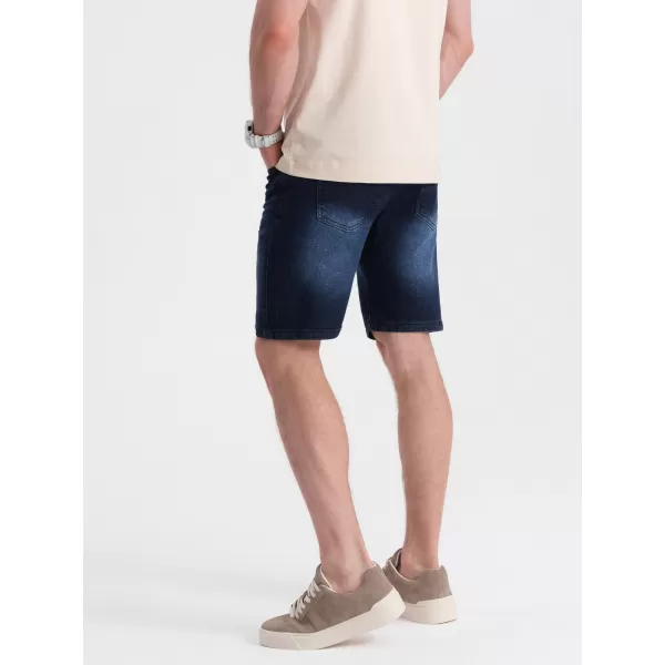  Pánské kraťasy OMBRE OM-SRDS-0145 DARK BLUE 