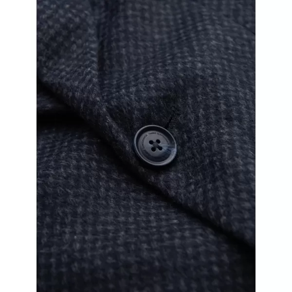  Pánský kabát OMBRE OM-COWC-0121 NAVY BLUE 