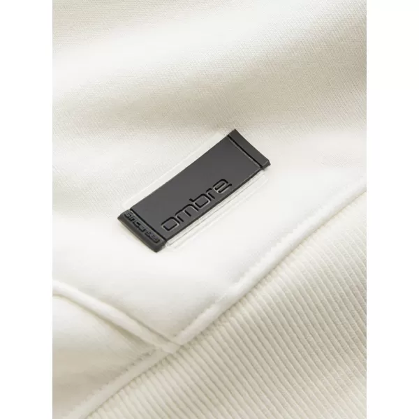  Pánská mikina OMBRE OM-SSBN-0161 CREAM 