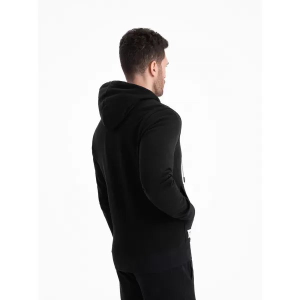  Pánská mikina OMBRE OM-SSBZ-0178 BLACK 