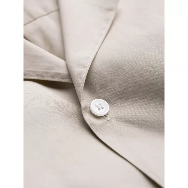 Pánská košile OMBRE OM-SHSS-0168 CREAM 