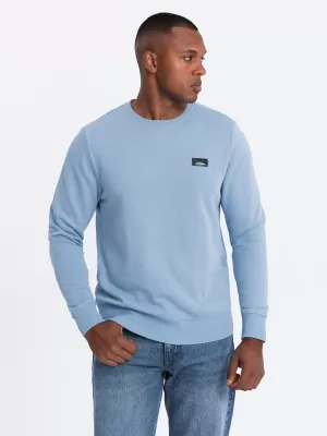 Pánská mikina OMBRE OM-SSNZ-0136 BLUE