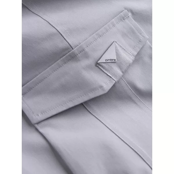  Pánské kalhoty OMBRE OM-PACG-0196 GREY 