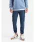 Pánské kalhoty OMBRE OM-PACG-0196 DARK BLUE