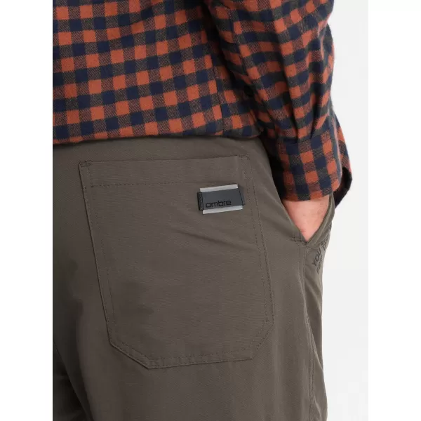 Pánské tepláky OMBRE OM-PAJO-0200 OLIVE 