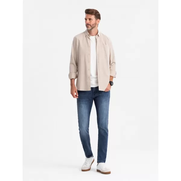  Pánské džíny OMBRE OM-PADP-0214 BLUE 