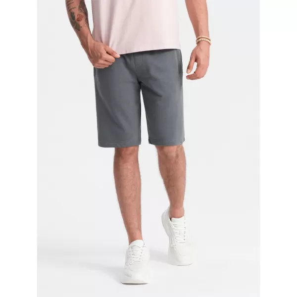  Pánské kraťasy OMBRE OM-SRBS-0149 GRAPHITE 