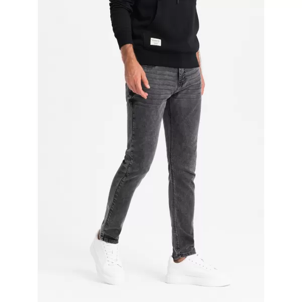  Pánské džíny OMBRE OM-PADP-0214 GRAPHITE 