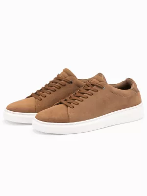 Pánské boty OMBRE OM-FOCS-0163 LIGHT BROWN