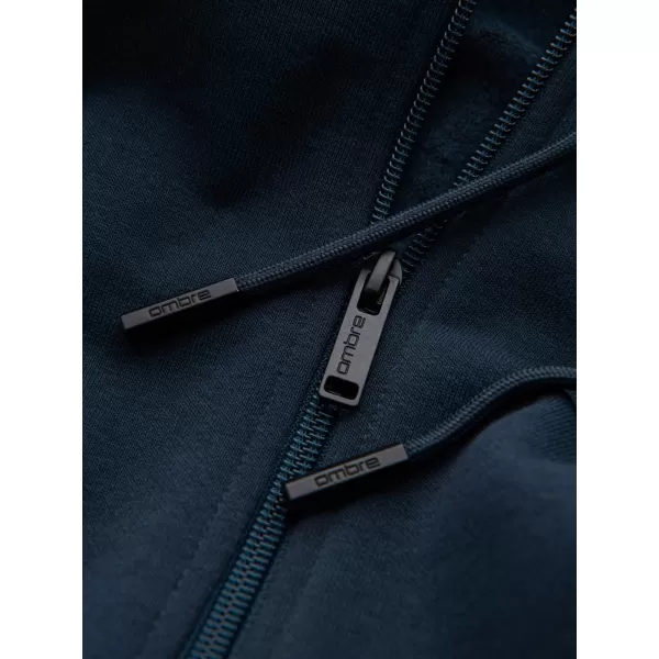  Pánská mikina OMBRE OM-SSBZ-0160 NAVY BLUE 