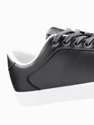 Pánské boty OMBRE OM-FOCS-0165 DARK GREY