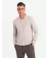 Pánské triko OMBRE OM-POLS-0131 ASH