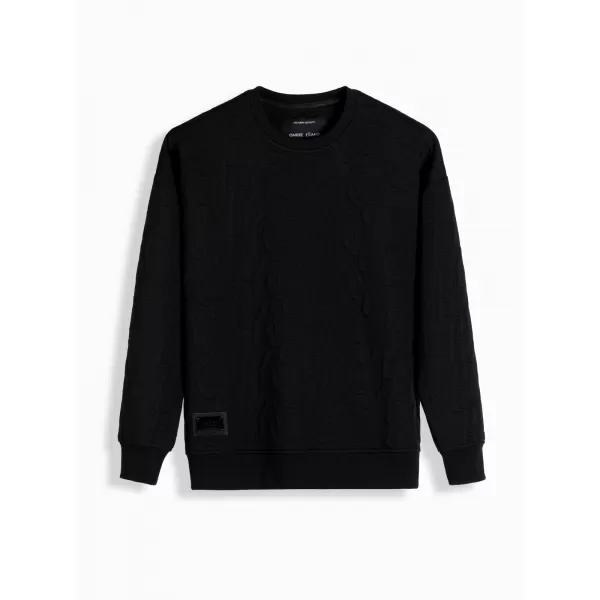  Pánská mikina OMBRE OM-SSNZ-0164 BLACK 