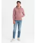 Pánská mikina OMBRE OM-SSBN-0161 DARK PINK