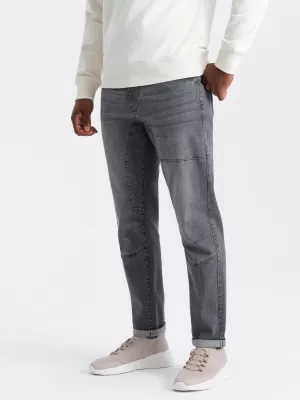 Pánské džíny OMBRE OM-PADP-0161 GRAY