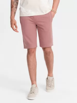 Pánské kraťasy OMBRE OM-SRBS-0149 DARK PINK