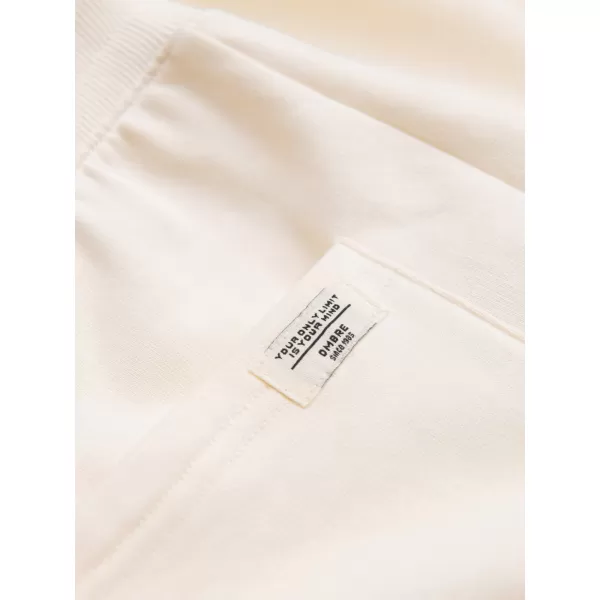  Pánské tepláky OMBRE OM-PABS-0206 CREAM 
