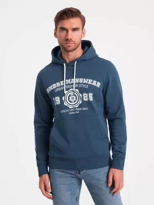 Pánská mikina OMBRE OM-SSPS-0143 NAVY BLUE