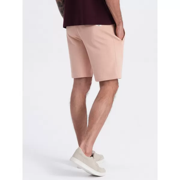  Pánské kraťasy OMBRE OM-SRBS-0139 POWDER PINK 