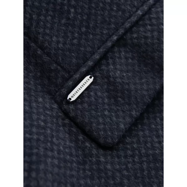  Pánský kabát OMBRE OM-COWC-0121 NAVY BLUE 