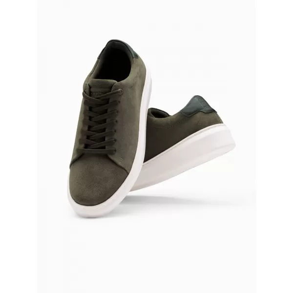  Pánské boty OMBRE OM-FOCS-0163 DARK OLIVE 