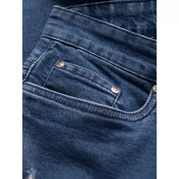  Pánské džíny OMBRE OM-PADP-0163 BLUE 