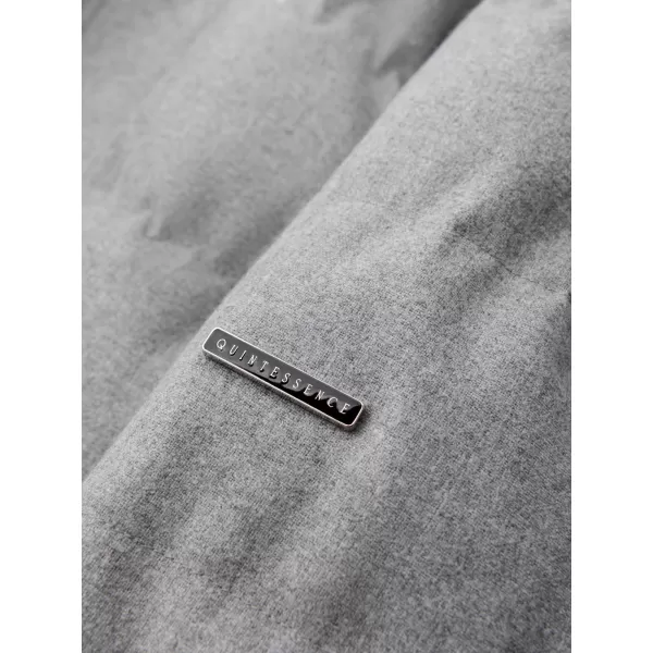  Pánská bunda OMBRE OM-JAHP-0203 GREY MELANGE 