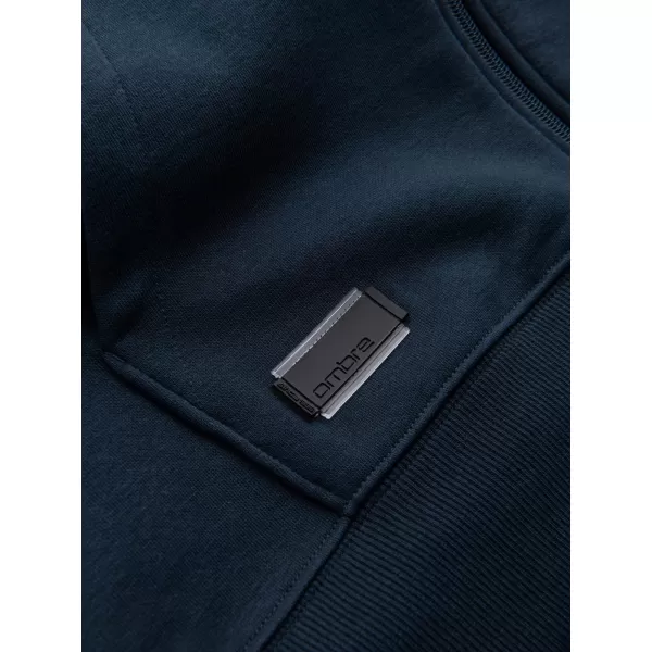  Pánská mikina OMBRE OM-SSBZ-0160 NAVY BLUE 