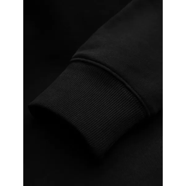  Pánská mikina OMBRE OM-SSBN-0175 BLACK 