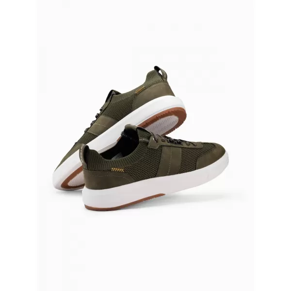  Pánské boty OMBRE OM-FOSL-0154 OLIVE 