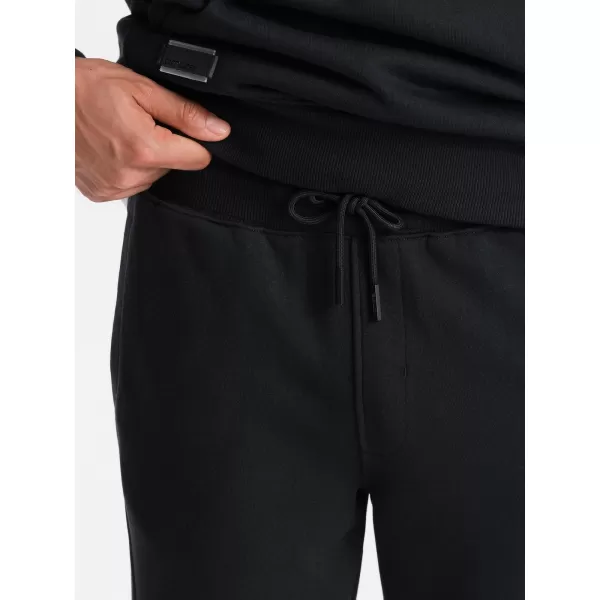  Pánské tepláky OMBRE OM-PABS-0174 BLACK 