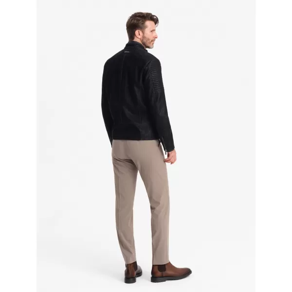  Pánská bunda OMBRE OM-JAFL-0197 V2 BLACK 