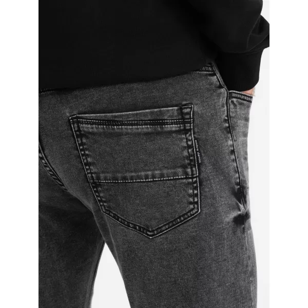  Pánské džíny OMBRE OM-PADP-0214 GRAPHITE 