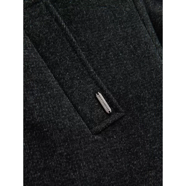  Pánský kabát OMBRE OM-COWC-0115 GRAPHITE 
