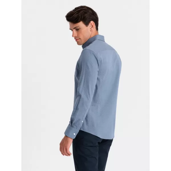  Pánská košile OMBRE OM-SHCS-0174 BLUE 