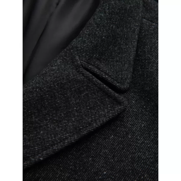  Pánský kabát OMBRE OM-COWC-0115 GRAPHITE 